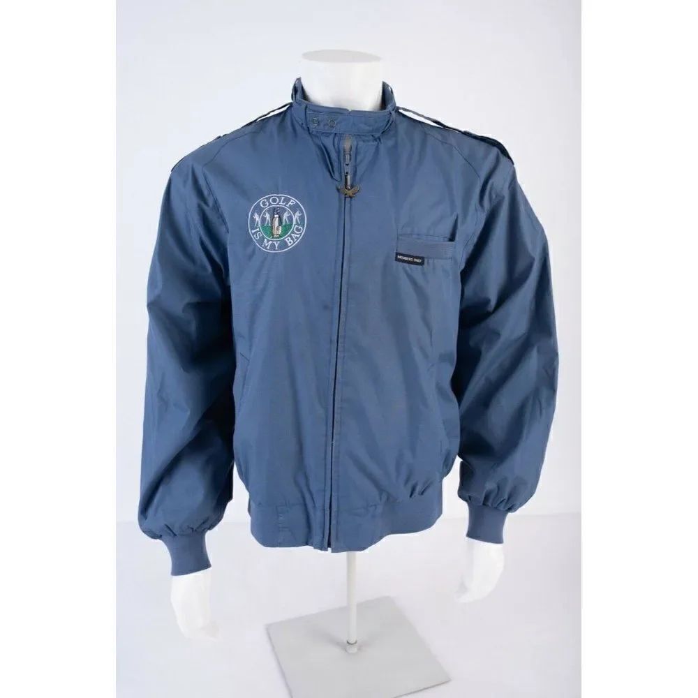 Members OnlyΒ Mens Golf is MyβBagβBlueβJacketβCoat